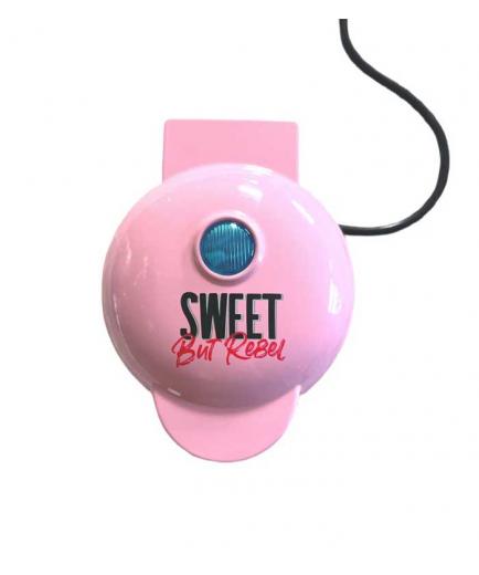 Sweet but Rebel - Mini Pink Waffle Maker