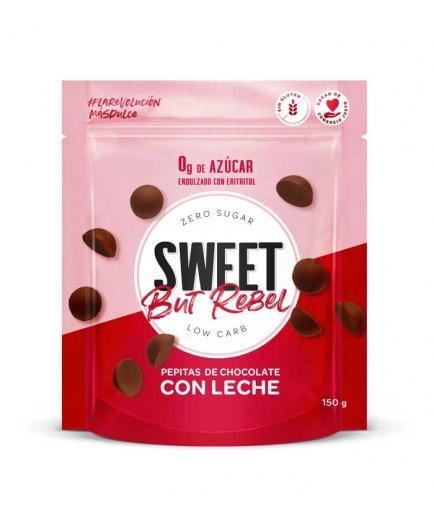 Sweet but Rebel - Pepitas keto de chocolate con leche sin azúcar 150g