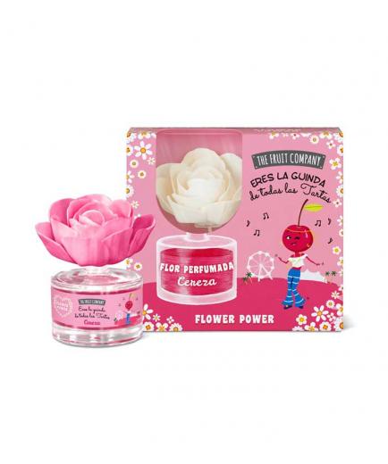 The Fruit Company - Ambientador flor perfumada Flower Power - Cereza