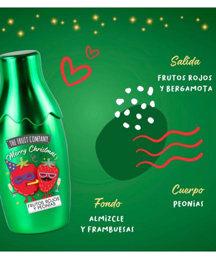 The Fruit Company - Eau de toilette Merry Christmas 40ml - Frutos rojos y peonías