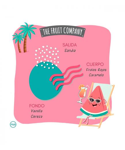 The Fruit Company - Gel de ducha - Sandía