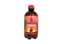 The Gutsy Captain Kombucha - Peach Flavored Kombucha - Limited Edition