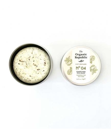The Organic Republic - Solid Shampoo Mint Orchard - Oily Hair