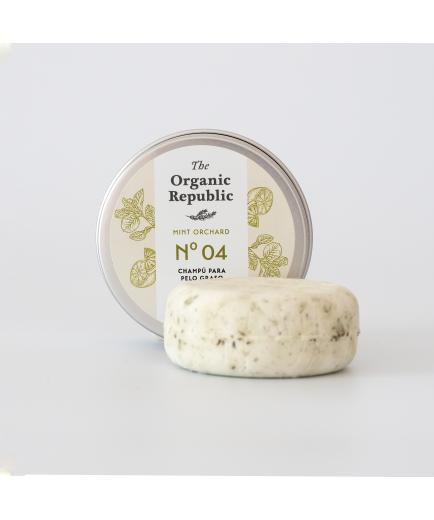 The Organic Republic - Solid Shampoo Mint Orchard - Oily Hair