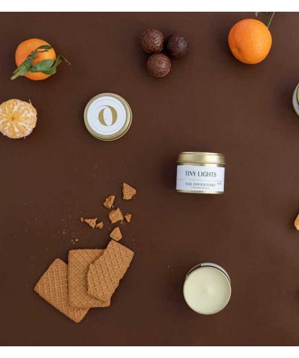The Singular Olivia - The Inventory Scented Candle - Tiny lights