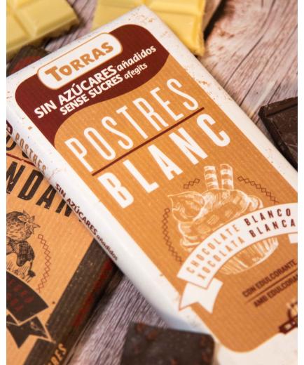 Torras - White dessert chocolate Zero 200g