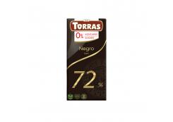 Torras - 72% dark chocolate with no added sugar 75g