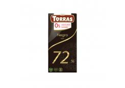 Torras - Chocolate negro 72% sin azúcares añadidos 75g