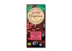 Torras - Dark chocolate with goji berries and acai Organic Bio 100g