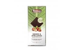 Torras - Chocolate negro y avellanas 0% azúcares añadidos 125g