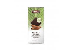 Torras - Dark chocolate and cinnamon 0% added sugar 125g