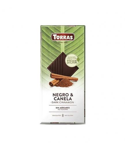 Torras - Dark chocolate and cinnamon 0% added sugar 125g