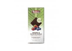 Torras - Chocolate negro y frutas del bosque 0% azúcares añadidos 125g