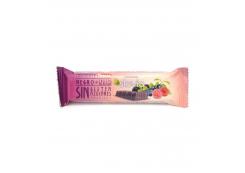 Torras - Dark chocolate gluten-free chocolate bar 35g - Forest fruits and stevia