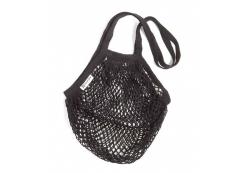 Turtle Bags - Bolsa de red con asa larga - Negro