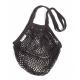 Turtle Bags - Net bag with long handle - Black