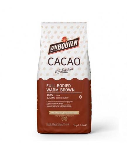 Van Houten - Fat-free cocoa powder alkalized Full bodied warm brown 22-24%