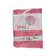 Varios - FFP2 disposable protective mask - Pink