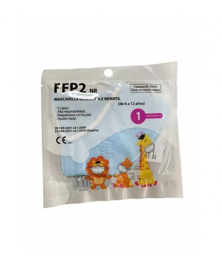 Various - FFP2 Child Protective Mask - Blue