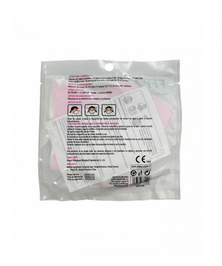 Varios - Mascarilla protectora infantil FFP2 - Rosa