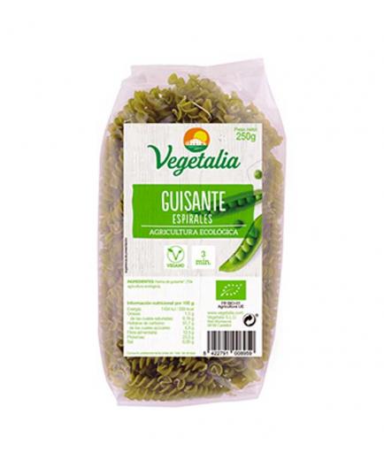 Vegetalia - Espirales de guisante 100% bio sin gluten 250g