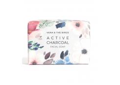 Vera And The Birds - Solid facial soap Active Charcoal