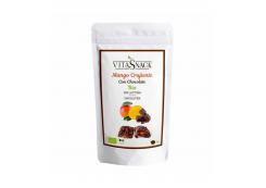 Vitasnack - Snack de fruta crujiente natural - Mango con chocolate