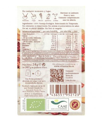 Vitasnack - Snack of crunchy fruit - Orange