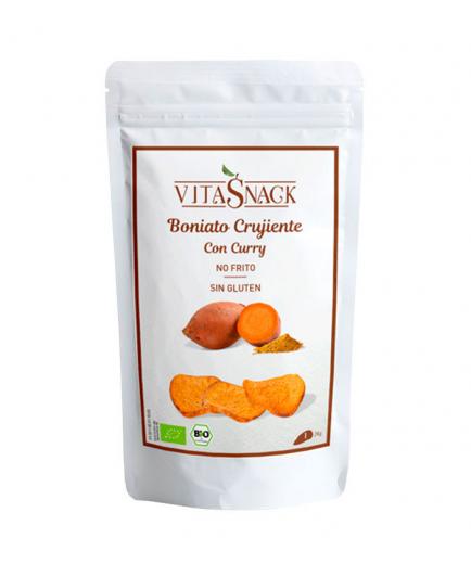 Vitasnack - Snack de hortaliza crujiente y natural - Boniato con curry