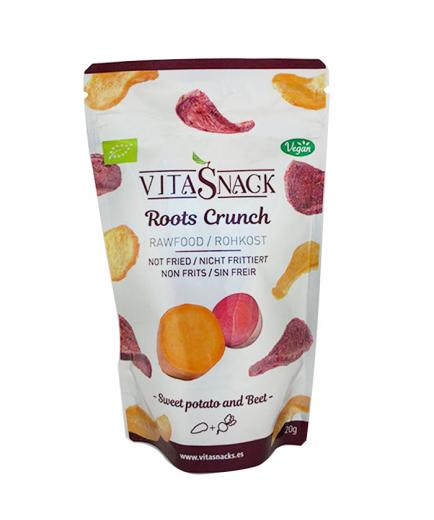 Vitasnack - Snack de hortaliza crujiente y natural - Boniato y remolacha