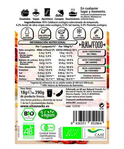 Vitasnack - Natural crunchy fruit snack - Zucchini