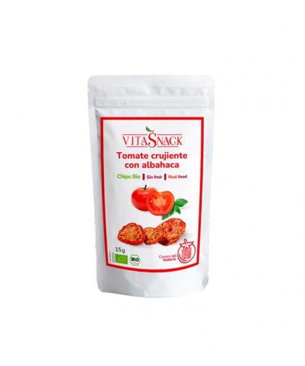 Vitasnack - Snack de hortaliza crujiente y natural - Tomate y Albahaca