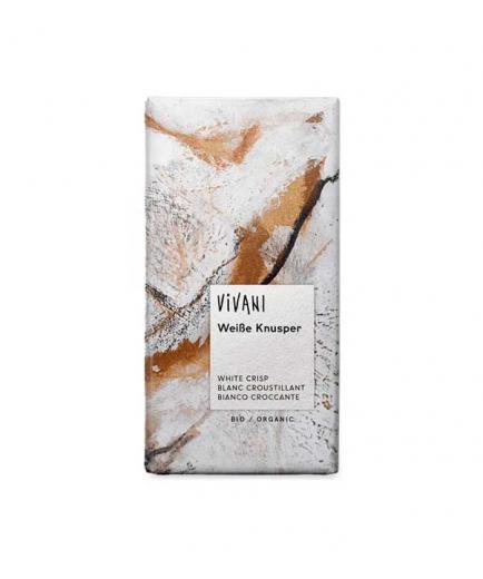 Vivani - Chocolate ecológico bio 100g - Blanco crujiente