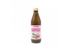 Voelkel - Bebida refrescante Kombucha 330ml - Cereza ácida y menta