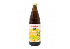 Voelkel - Bebida refrescante Kombucha 750ml - Lima y jengibre