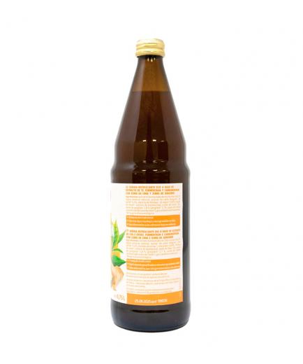Voelkel - Bebida refrescante Kombucha 750ml - Lima y jengibre