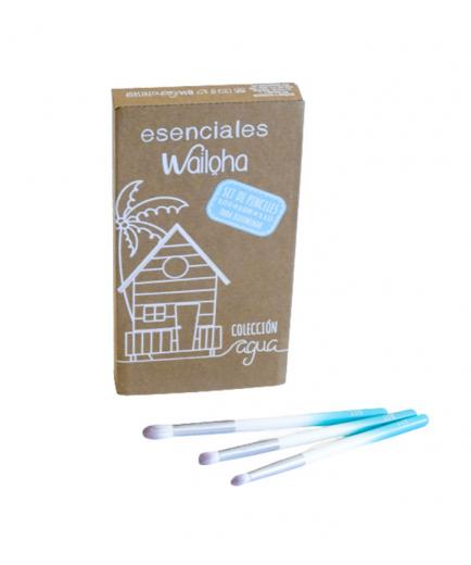 Wailoha - *Colección agua* - Set of 3 special brushes to blur - Nº105, 108 y 110