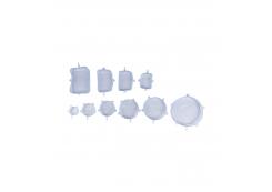 We HouseWare - Rectangular and Round Silicone Stretch Lids - 10 Pieces