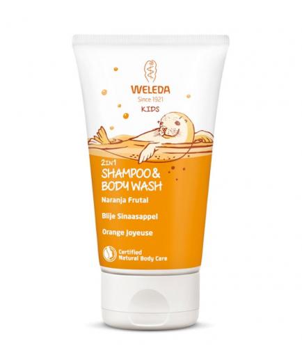 Weleda - Champú y gel de ducha Kids - Naranja Frutal