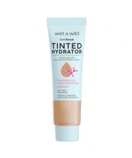 Wet N Wild - Base de maquillaje Bare Focus Tinted Hydrator - Medium Tan