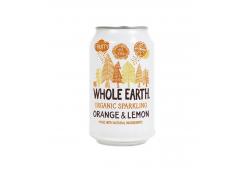 Whole Earth - Organic orange and lemon soft drink 330ml