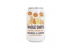 Whole Earth - Refresco de naranja y limón Bio 330ml