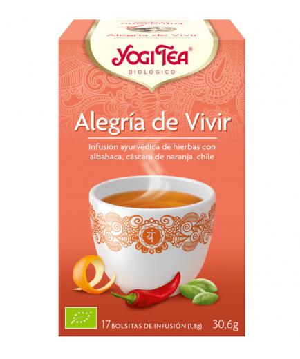 Yogi Tea - Infusión 17 bolsitas - Alegría de Vivir