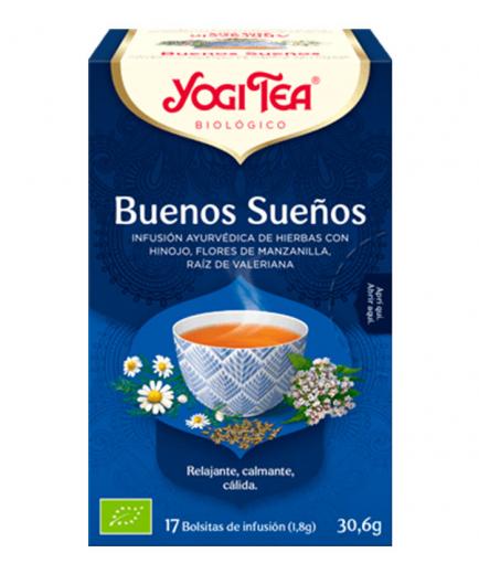 Yogi Tea - Infusión 17 bolsitas - Buenos Sueños