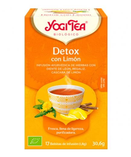 Yogi Tea - Infusión 17 bolsitas - Detox con Limón