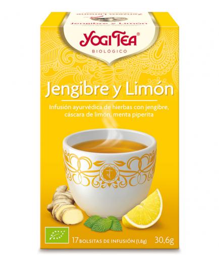 Yogi Tea - Infusión 17 bolsitas - Jengibre y Limón