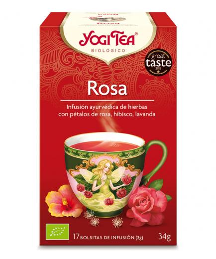 Yogi Tea - Infusión 17 bolsitas - Rosa