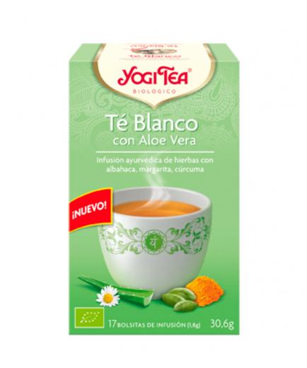 Yogi Tea - Infusión 17 bolsitas - Té Blanco con Aloe Vera