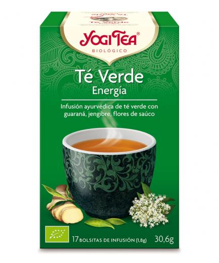 Yogi Tea - Infusión 17 bolsitas - Té Verde Energía