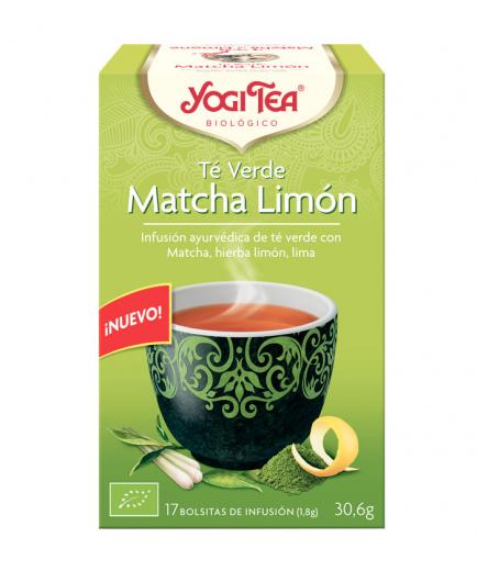 Yogi Tea - Infusión 17 bolsitas - Té Verde Matcha Limón